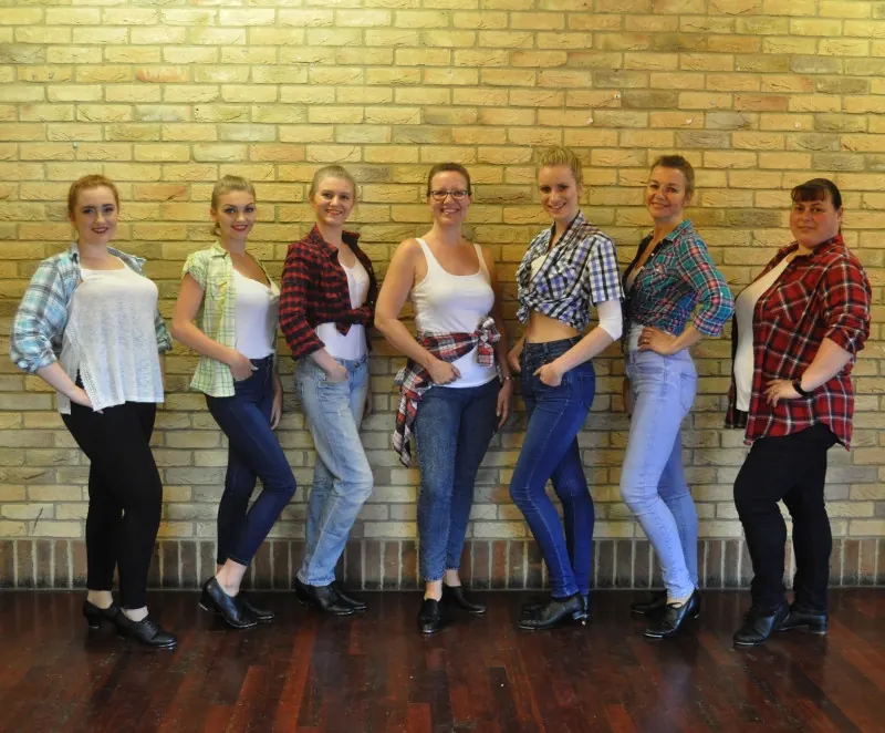 Adult dance class group at Karen Chapman School of Dancing in Harlow